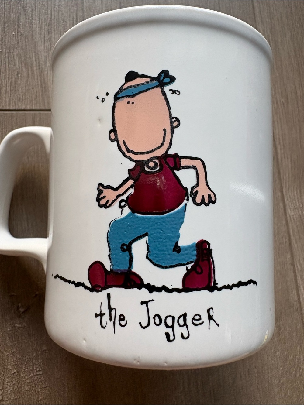 VTG Kiln Craft the Jogger Coffee Mug Tea Cup